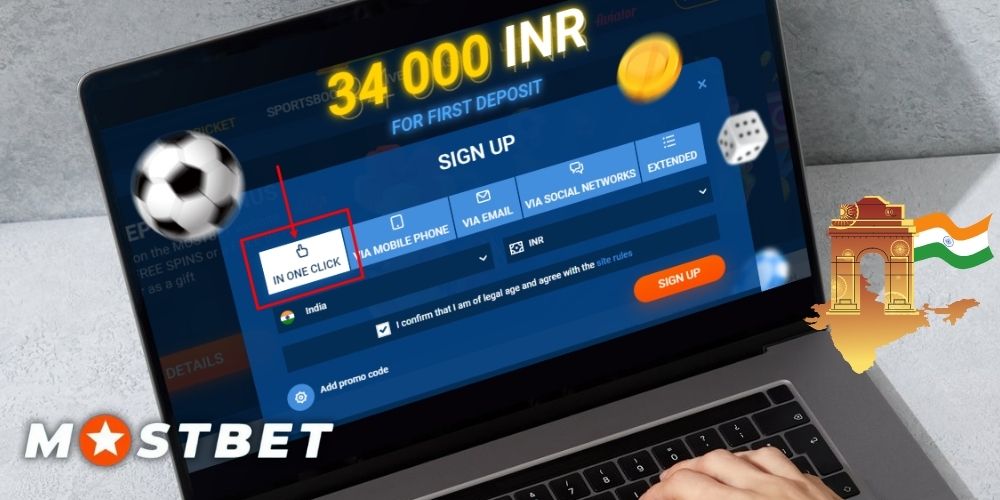 1-Click Registration Mostbet